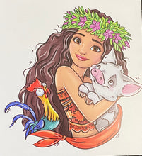 Load image into Gallery viewer, Princess Kids HTV