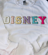 Load image into Gallery viewer, Disney Chenille Patch Sweatshirt