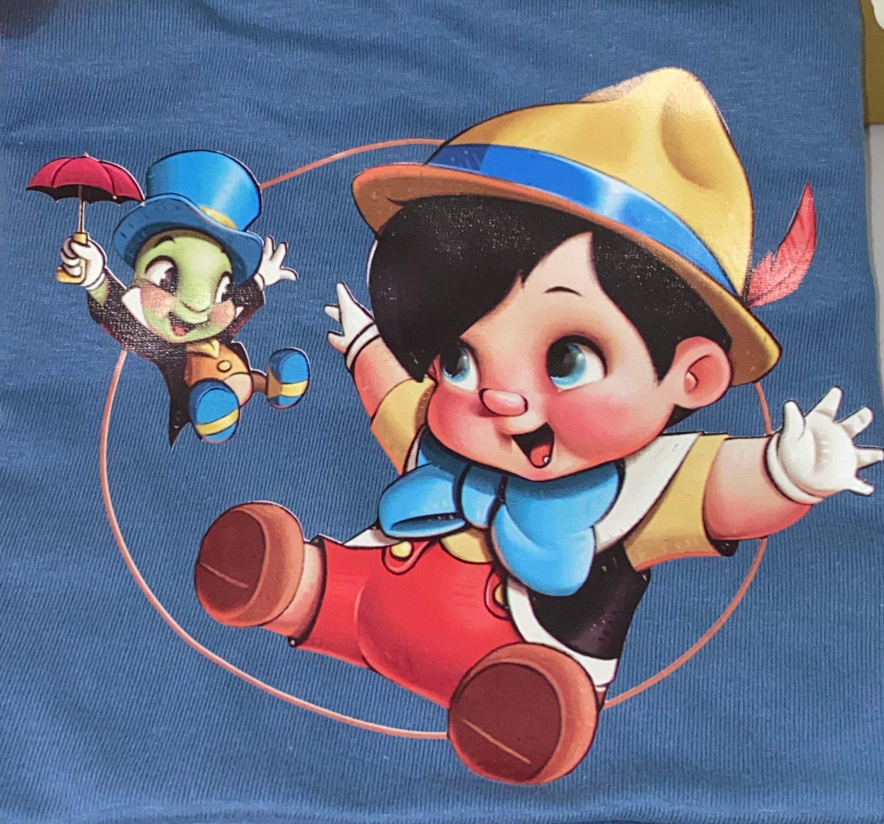 Fashion t shirt pinocchio