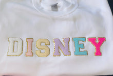Load image into Gallery viewer, Disney Chenille Patch Sweatshirt
