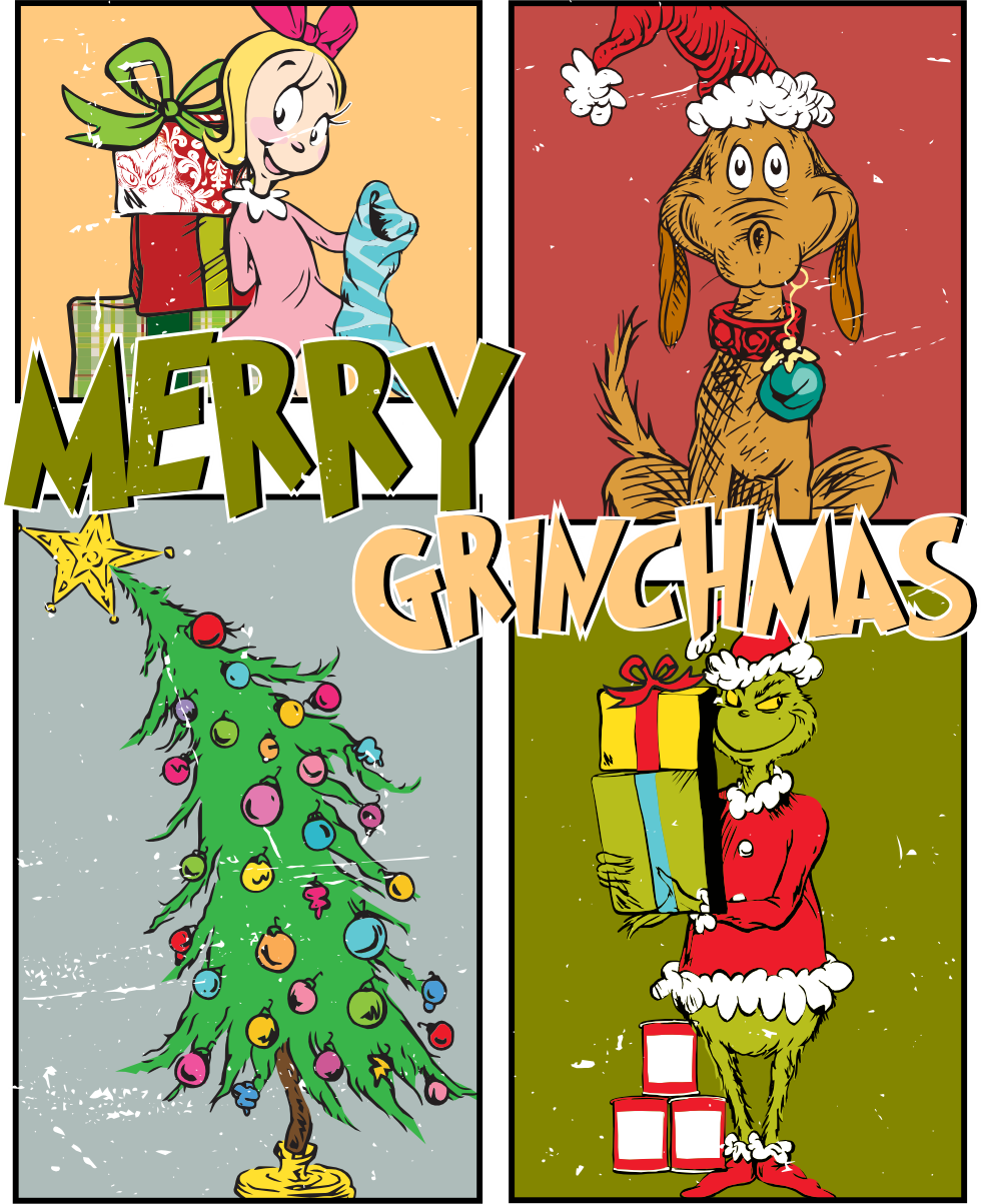 Merry Grinchmas and friends