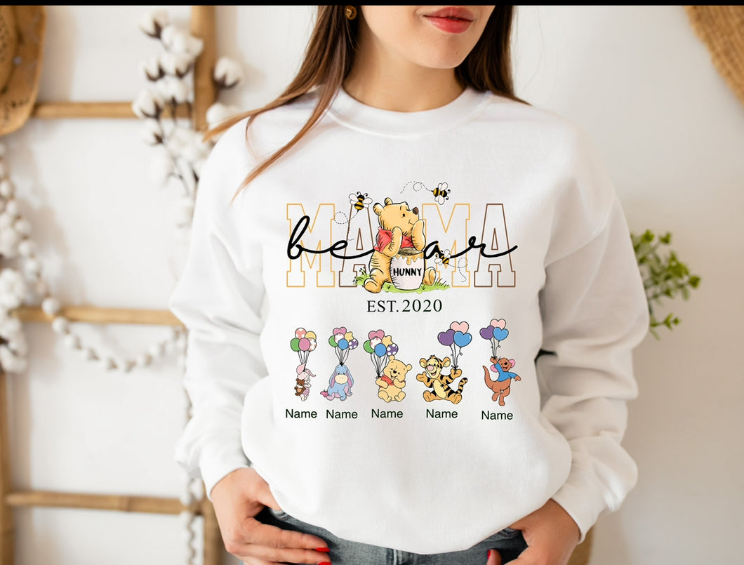 Mama Pooh with sleeve