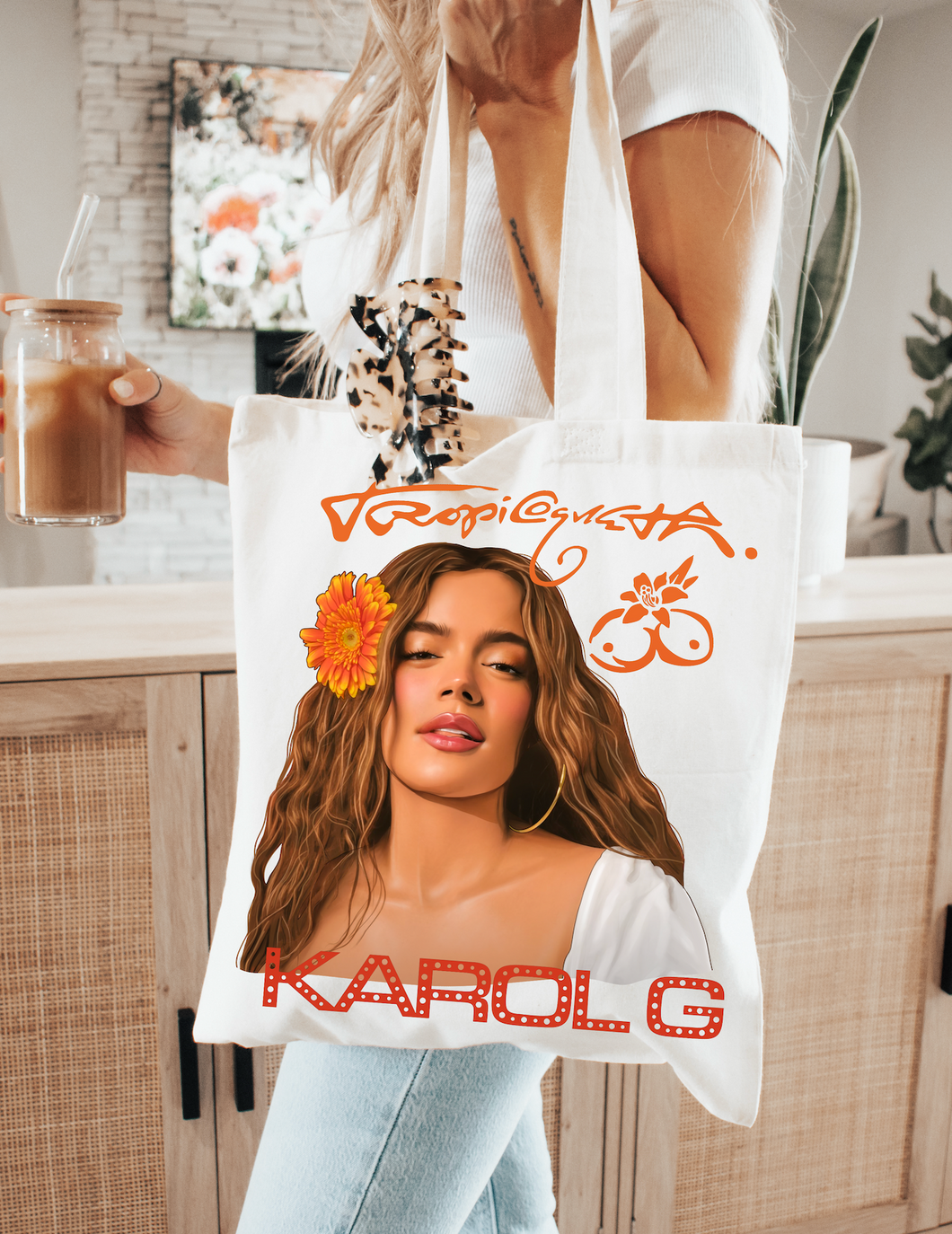 Tropicoqueta tote bag