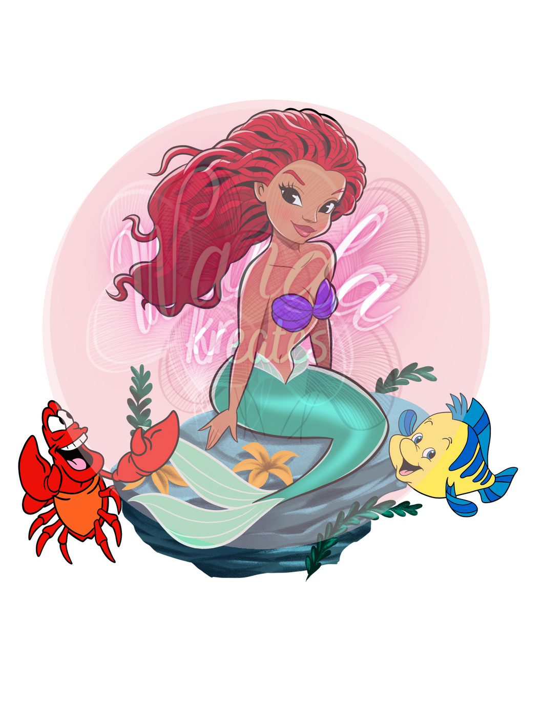 Exclusive  Ariel & Friends ( Digital file )