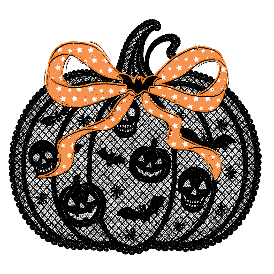Lace Pumpkin DTF