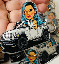 Load image into Gallery viewer, Karol G Jeepeta Keychain
