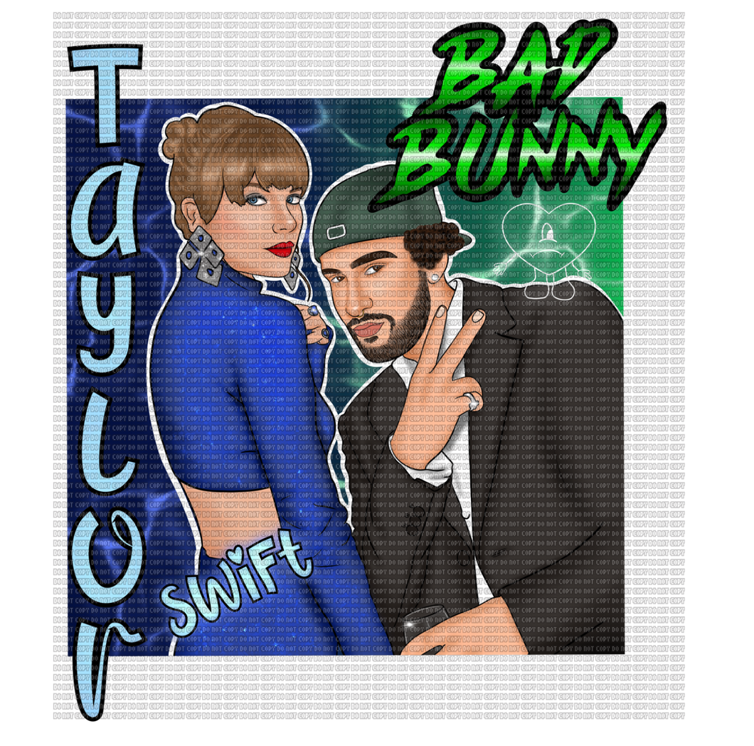 Taylor Swift and Bad Bunny
