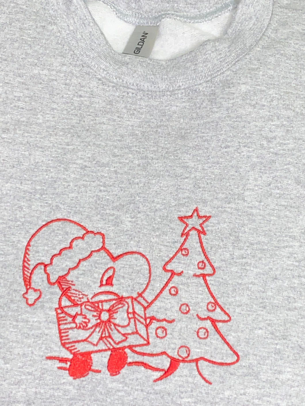 Bad Bunny Embroidery Christmas