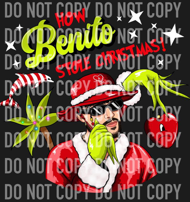 Benito Christmas Grinch